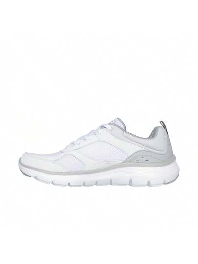 Skechers حذاء رياضي سكتشرز فلكس أدفانتيج 5.0 232821-Wgy للرجال باللون الأبيض والرمادي
