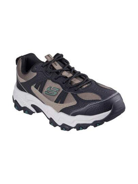 حذاء رياضي للرجال من ماركة Skechers طراز Stamina At 237527-BRBK باللون البني والأسود