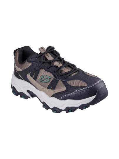 حذاء رياضي للرجال من ماركة Skechers طراز Stamina At 237527-BRBK باللون البني والأسود