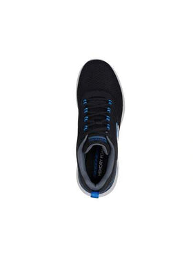 حذاء رياضي Skechers Skech-Air Dynamight 2.0 232971-Bkbl باللونين الأسود والأزرق للرجال