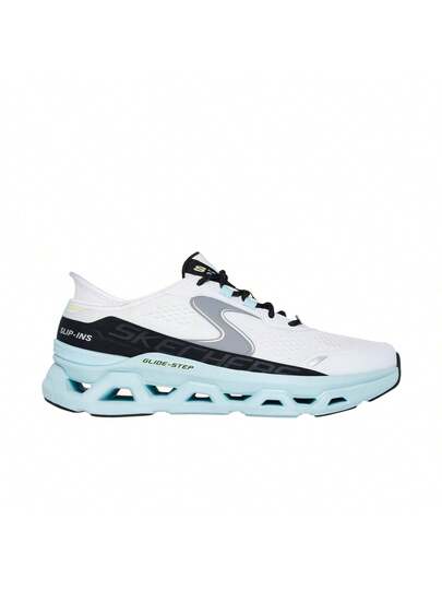 Skechers حذاء رياضي سكيتشرز جليد ستيب ألتوس 232921-وبل باللونين الأبيض والأزرق للرجال