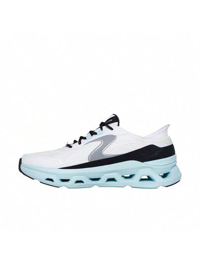 Skechers حذاء رياضي سكيتشرز جليد ستيب ألتوس 232921-وبل باللونين الأبيض والأزرق للرجال