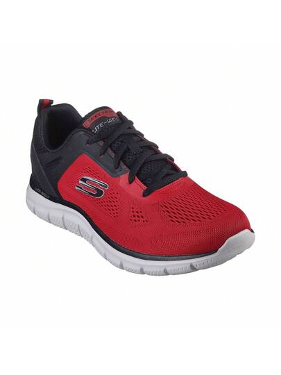 Skechers حذاء سكيتشرز موديل 232698-RDBK بلون أحمر وأسود للرجال