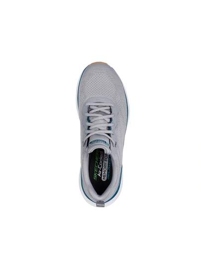 حذاء رياضي Skechers Edgeride 232836-GYTQ لون رمادي وفيروزي للرجال