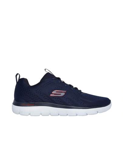 Skechers سنيكرز سكيتشيرز تورى 232395-NVRD بلون البحرى والأحمر للرجال