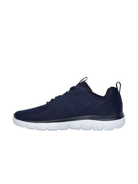 Skechers سنيكرز سكيتشيرز تورى 232395-NVRD بلون البحرى والأحمر للرجال