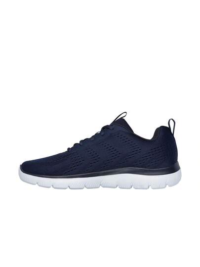 Skechers سنيكرز سكيتشيرز تورى 232395-NVRD بلون البحرى والأحمر للرجال