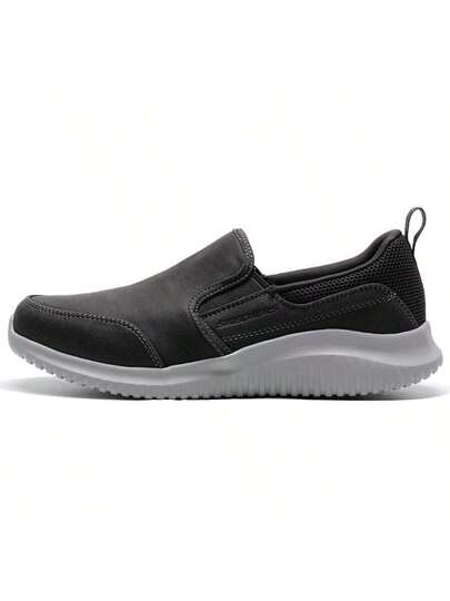 Skechers حذاء رجالي كاجوال مريح ومناسب للتنقل اليومي، حذاء رياضي كاجوال 8790000-CHAR