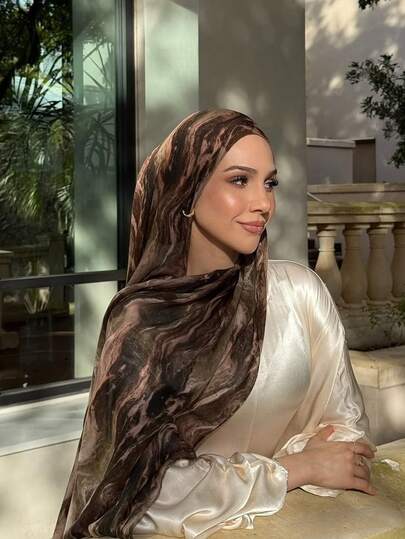 وشاح رأس مطبوع للنساء، وشاح رأس بوهيمي مطبوع بألوان مائية، وشاح واقي من الشمس، وشاح رأس متعدد الاستخدامات أنيق للاستخدام اليومي، رداء نسائي