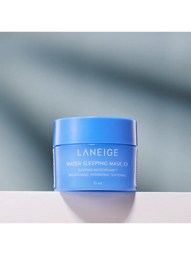 Laneige قناع نوم مائي بحجم السفر مع نياسيناميد وسكوالان 15مل/0.5أونصة