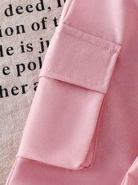 SHEIN ChillGRL مجموعة من قطعتين للفتيات المراهقات، تصميم كاجوال بفيونكة وطباعة، قميص طباعي وبنطلون رياضي، أزياء موضة مناسبة للربيع والصيف