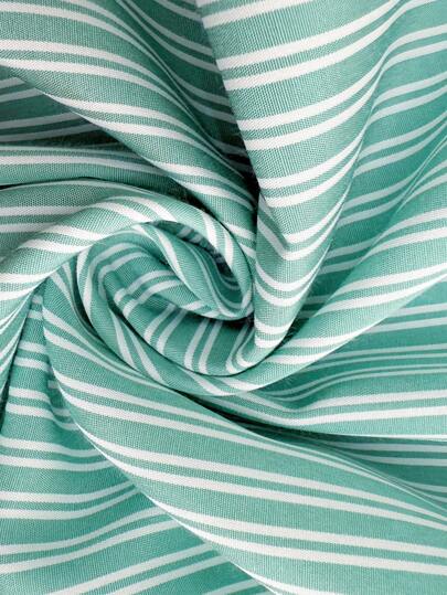 SHEIN LUNE مجموعة ملابس كاجوال بسيطة للنساء، ملابس علوية كم طويل وبنطلون مخطط، مجموعات ملابس منزلية يومية للنساء، مجموعتان قطعتان، مجموعات متطابقة للنساء، مجموعات خروج للنساء، ملابس مطار للنساء، ملابس عودة للمدرسة، ملابس شارع للنساء، ملابس عطلة، مجموعتان
