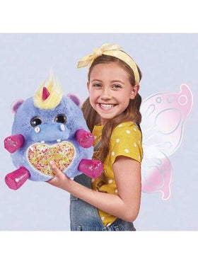 ZURU كائن حيوان محشو قابل للجمع بطول 11 بوصة من نوع Rainbocorns Fairycorn Surprise - بيضة مفاجأة نهائية، أجنحة فراشة قابلة للارتداء، بطانة jednorożec، قلب من الترتر اللامع، للأعمار 3+ للبنات والأطفال (عشوائي)