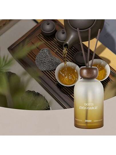 1 قطعة - 250/500 مل موزع عطر منزلي عالي السعة بأعواد الخيزران، عطر دائم، منعش للهواء، موزع زيت معطر، مناسب كهدية لأفضل صديق، للنساء، في فصل الشتاء، عيد الهالوين، عيد الميلاد
