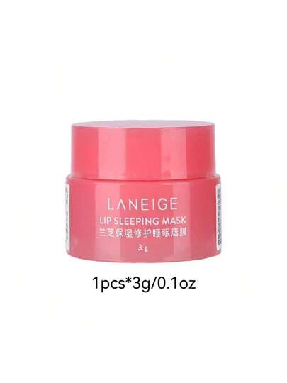 Laneige قناع نوم مرطب للشفاه من لانيج بحجم مصغر 3 جرام / 0.1 أونصة، العناية بالشفاه