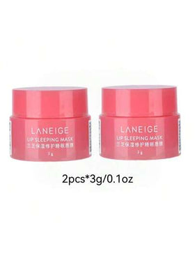 Laneige قناع نوم مرطب للشفاه من لانيج بحجم مصغر 3 جرام / 0.1 أونصة، العناية بالشفاه