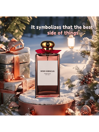 عطر وردة كهرمانية 50 مل، عطر طويل الأمد، وردي رومانسي، أنيق كرائحة أنثوية ناضجة، مزيج من رائحة اليسمين الناعمة ونغمات الخوخ، دافئ، ساحر، لطيف، رقيق، ثابت، يرمز للأبدية، يتناسب تمامًا مع حياتك اليومية والعمل