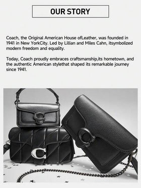Coach حقيبة معصم بسحاب من الكورنيه للنساء، حقيبة يد صغيرة مع معلق في قماشة توقيع مع شريط، 854 IMXHE