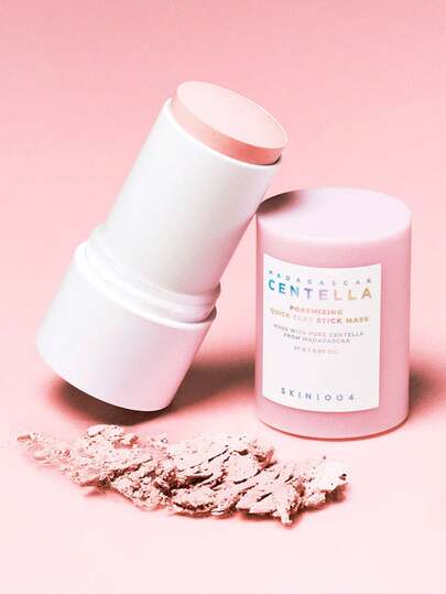 SKIN1004 27 جرام/0.95 أونصة قناع الطين المنظف للمسام من نبات المدغشقري سنتيلا آسياتيكا، تنظيف عميق للمسام، تقليل الزيوت، تقشير لطيف، تنعيم وتنقية البشرة، مناسب لجميع أنواع البشرة، عصا صلبة للاستخدام المريح