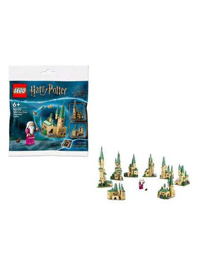 LEGO مجموعة بناء قلعة هوجوارتس 30435 ليجو هاري بوتر، 8 أنواع من أكياس الألغاز التعليمية لكتل البناء