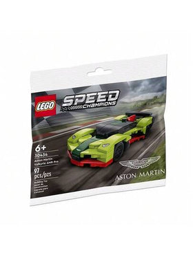 LEGO مجموعة بناء سباق سوبر 2022 من ليغو، حقيبة منتج جديد من ليغو 30434 أستون مارتن أصلي