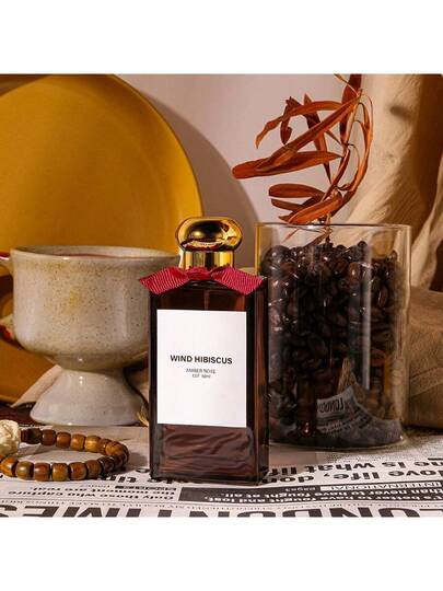عطر وردة كهرمانية 50 مل، وردة رومانسية، تبدو كامرأة لطيفة وناضجة، دافئة، جذابة، لطيفة، رقيقة، مستقرة، ترمز للأبدية، تناسب حياتك اليومية والعمل، عطر دائم يمكن استخدامه في مواعيد البنات والسفر