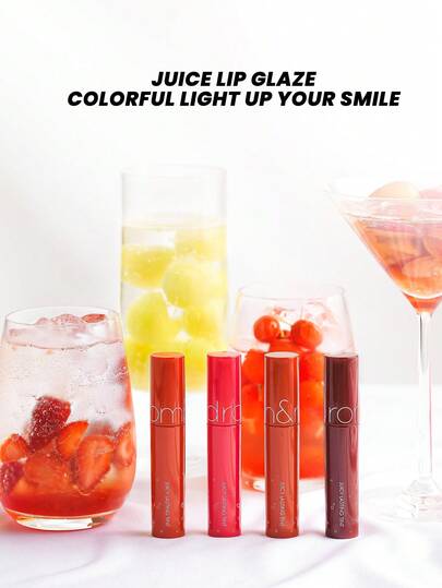 Rom&nd روم أند ند جويس لمعان الشفاه - كريم شفاه مطفي مقاوم للماء - أحمر شفاه مرطب وغير دهني - مكياج كوري