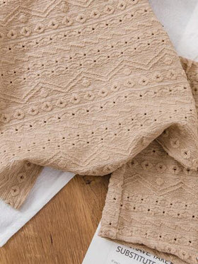 SHEIN مجموعة ملابس علوية كم قصير وشورت للبنات الرضع من عمر 0-3 سنوات، كاجوال وحلوة للخروج اليومي، ربيع/صيف