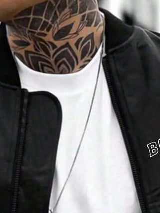 جاكيت رجالية عصرية مطبوعة، جاكيت بيسبول كاجوال، ملابس خارجية خفيفة للربيع/الخريف، جاكيت طيران بياقة بيسبول وأكمام طويلة وسحاب