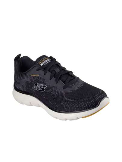 Skechers أحذية رياضية لون أسود أصفر من سكيتشرز فليكس أدفانتيج 5.0 232826-BKYL للرجال