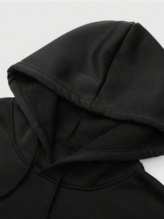 بلوفر كاجوال فضفاض بغطاء للرجال، بتصميم سمكة الكارب الإبداعي، مناسب للارتداء اليومي، مريح ومقاوم للتشرب، مزود بجيوب جانبية، مناسب للربيع والخريف