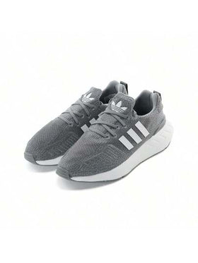Adidas أحذية الجري المريحة RUN22 المقاومة للصدمات والبلى، أحذية رياضية كاجوال، أحذية للأزواج GZ3495