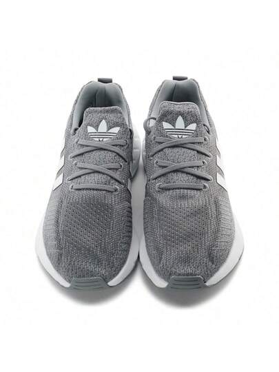Adidas أحذية الجري المريحة RUN22 المقاومة للصدمات والبلى، أحذية رياضية كاجوال، أحذية للأزواج GZ3495