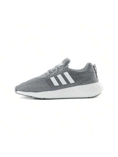 Adidas أحذية الجري المريحة RUN22 المقاومة للصدمات والبلى، أحذية رياضية كاجوال، أحذية للأزواج GZ3495