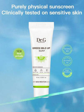 كريم واقي الشمس للبشرة الحساسة من DR.G/Drg بحجم 10مل، مع واقي الشمس +SPF50، ماركة كورية