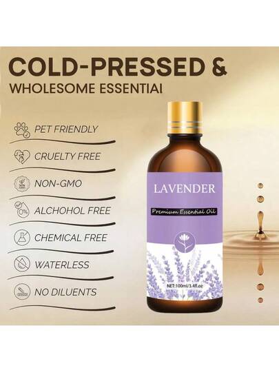 زيت عطري 100مل/3.4 أونصة، 30مل/1.0 أونصة، 10مل/0.34 أونصة، زيوت أساسية لجهاز نشر الروائح المنزلي، العناية بالبشرة، هدية