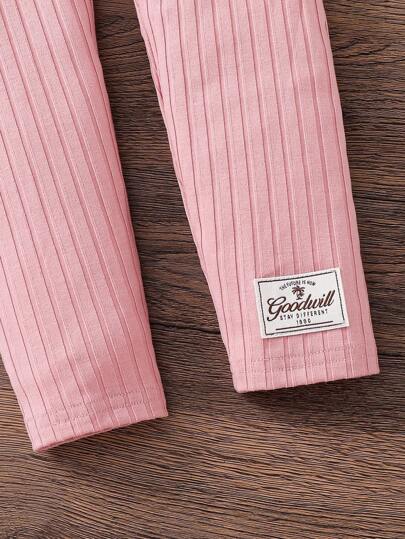 Emery Rose Kids Emery Rose Kids طقم بلوزة هودي مطبوعة برسوم كرتونية جميلة وبنطلون طويل مع خصر مطاطي - مثالي للارتداء اليومي والمدرسي في فصلي الخريف والشتاء، ملابس دافئة ومريحة للفصول الباردة