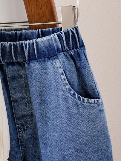 SHEIN مجموعة بنطال وبلوزة طويلة الأكمام للبنات المراهقات، تتكون من 2 قطعة: ملابس علوية شيفون بياقة دائرية وأكمام طويلة باللون المشمشي، وبنطال أنيق مزين بأزرار اللؤلؤ والزهور، مناسبة للخريف والشتاء