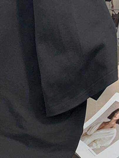تي شيرت بطباعة جرافيك طوكيو للمراهقين الذكور، كم قصير بطباعة سيارة، إحساس السباق، أسلوب حضري