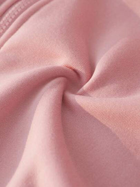 SHEIN معطف بنات المراهقات، جاكيت بقصة أنيقة مزينة بفيونكة، قماش هودي مبطن دافئ مريح، زخرفة أكمام بفيونكة، طراز فتاة شابة نشيطة، مناسب للعودة إلى المدرسة أو الارتداء اليومي، خريف/شتاء