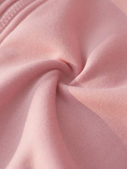 SHEIN معطف بنات المراهقات، جاكيت بقصة أنيقة مزينة بفيونكة، قماش هودي مبطن دافئ مريح، زخرفة أكمام بفيونكة، طراز فتاة شابة نشيطة، مناسب للعودة إلى المدرسة أو الارتداء اليومي، خريف/شتاء