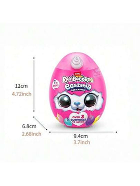 ZURU Rainbocorns Eggzania Baby Mania، ألعاب قابلة للجمع، سلايم، ممتعة وخيالية، لعب حيوانات وحشية مفاجأة، بيض مفاجأة، مناسبة للفتيات اللواتي يستمتعن بالتمثيل (1 حزمة)
