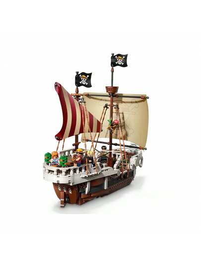 LEGO ليجو 75639 ون بيس سفينة القراصنة ذهاب ميري مجموعة لعبة بناء