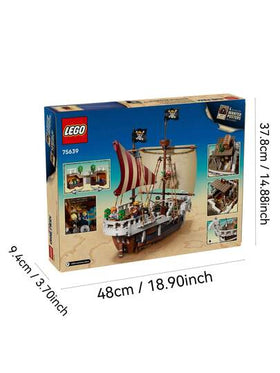 LEGO ليجو 75639 ون بيس سفينة القراصنة ذهاب ميري مجموعة لعبة بناء