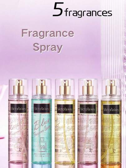مرطب عطري رقمي سعة 150 مل، 5 روائح مختلفة | عطر طويل الأمد، طبيعي وطازج، جذاب، معطر هواء محمول مناسب للحفلات والتجمعات وهدايا عيد ميلاد الصديقة والمناسبات والسيارة