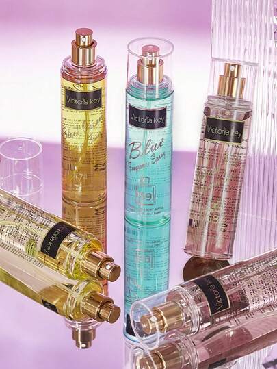 مرطب عطري رقمي سعة 150 مل، 5 روائح مختلفة | عطر طويل الأمد، طبيعي وطازج، جذاب، معطر هواء محمول مناسب للحفلات والتجمعات وهدايا عيد ميلاد الصديقة والمناسبات والسيارة