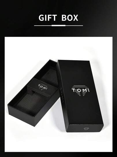 TOMI ساعة كوارتز توماي للرجال، بتصميم بسيط وأنيق مع تقويم، طراز أعمال، مناسبة للحياة اليومية والعودة إلى المدرسة