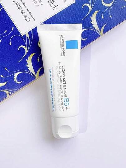 La Roche-Posay بلسم إصلاحي سيكابلاست B5، كريم مرطب متعدد الأغراض مهدئ، مناسب للبشرة الجافة والمهيجة، يمكن استخدامه على الجسم واليدين، للأطفال، خالي من العطور، 40 مل / 1.35 أونصة