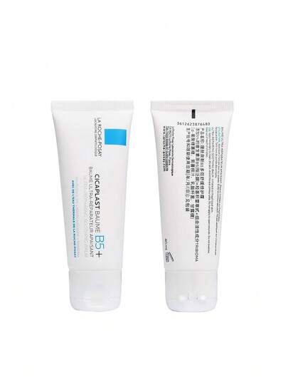 La Roche-Posay بلسم إصلاحي سيكابلاست B5، كريم مرطب متعدد الأغراض مهدئ، مناسب للبشرة الجافة والمهيجة، يمكن استخدامه على الجسم واليدين، للأطفال، خالي من العطور، 40 مل / 1.35 أونصة