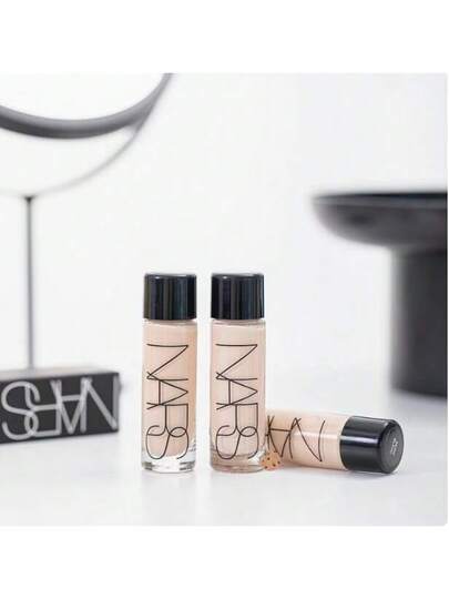 NARS أساس طويل الأمد مشرق - مكياج فاخر وعناية بالبشرة 2 في 1 ميني #-L1.5